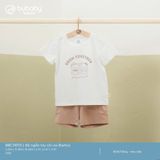 Bộ ngắn tay cài vai Bamco Bubaby BBC130112.03YB34
