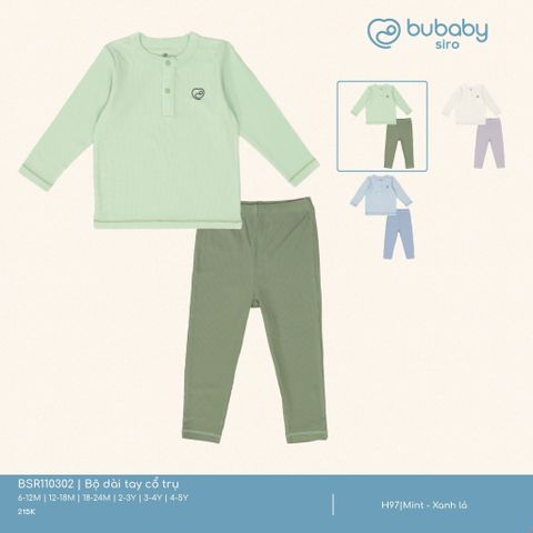 Bộ dài tay cổ trụ Bubaby BSR110302.03Y35A