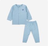 Bộ dài tay cài giữa Bambus Bubaby