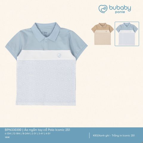 Áo ngắn tay cổ Polo Iconic 251 Bubaby BPN330300.03YI96