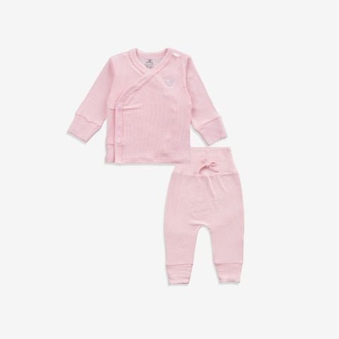 Bộ dài tay cài chéo Siro Bubaby