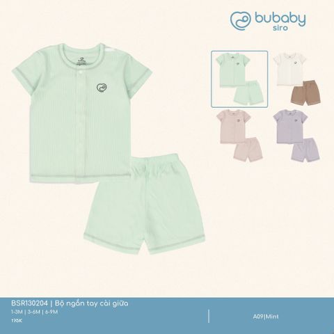 Bộ ngắn tay cài giữa Bubaby BSR130204.06MB34