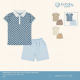 Bộ ngắn tay cổ Polo kéo khóa Bubaby BPN1303KK.03YI86