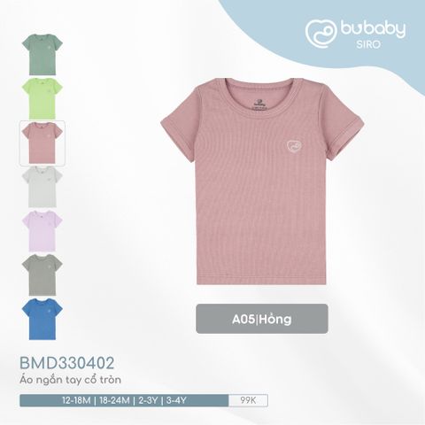 Áo ngắn tay cổ tròn Bubaby