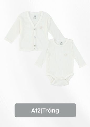 Set Áo cardigan kèm body chip dài tay Lennie Bubaby BWL610000.06M90B