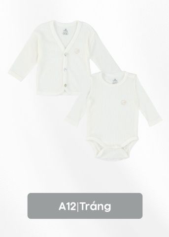 Set Áo cardigan kèm body chip dài tay Lennie Bubaby BWL610000.06M90B