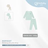 Bộ dài tay cổ trụ Siro Stripy Bubaby