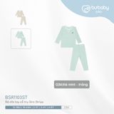 Bộ dài tay cổ trụ Siro Stripy Bubaby