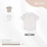 Áo Bubaby sơ mi ngắn tay cổ đức Iconic 1