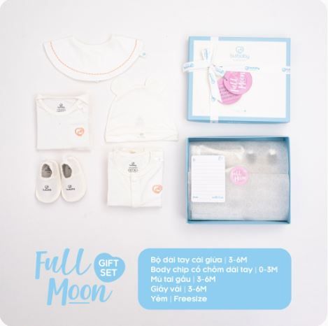 Gift set Full moon Siro Bubaby