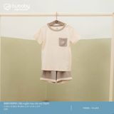 Bộ ngắn tay cài vai Gami Bubaby BBB1301PW.03Y14B