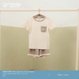 Bộ ngắn tay cài vai Gami Bubaby BBB1301PW.03Y14B