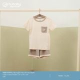 Bộ ngắn tay cài vai Gami Bubaby BBB1301PW.03Y14B