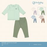 Bộ dài tay cài giữa Bubaby BSR110207.06M35A
