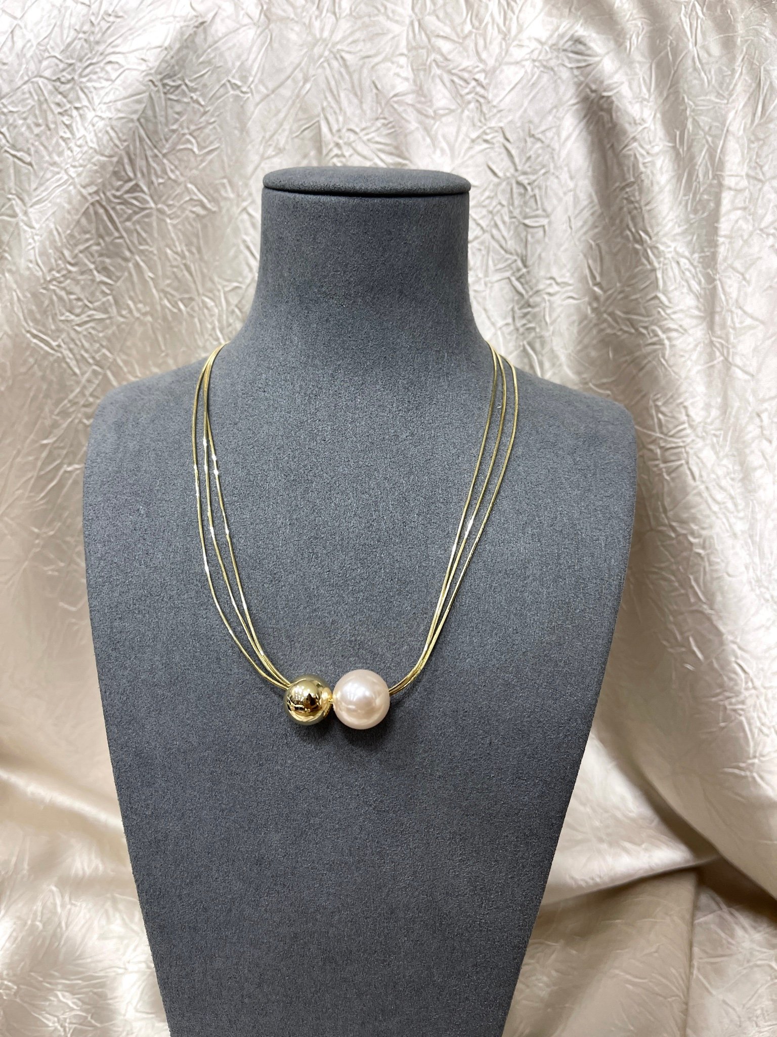 H2 - PKH - 00406G - ngọc trai trắng GOLD