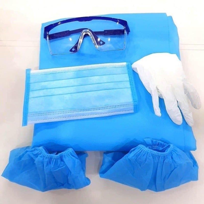 veterinary on-site testing PPE kit