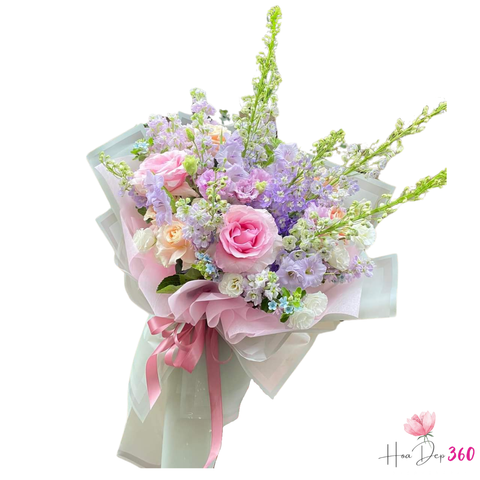 Bó Hoa Sắc Màu Tinh Tế