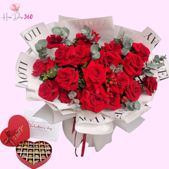 Bó Hoa Hồng Khúc Nhạc Tình Yêu