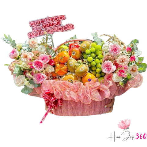 Giỏ Hoa Quả Tươi - Quà Tặng Sức Khỏe Đẳng Cấp