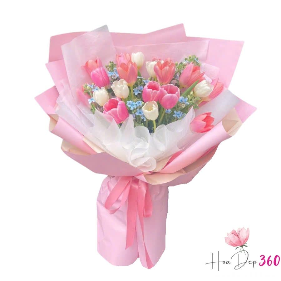 Bó Hoa Sắc Xuân Ngọt Ngào