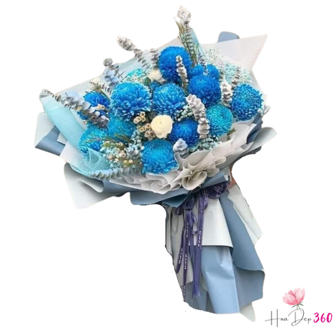 Bó Hoa Sinh Nhật Ánh Dương Xanh