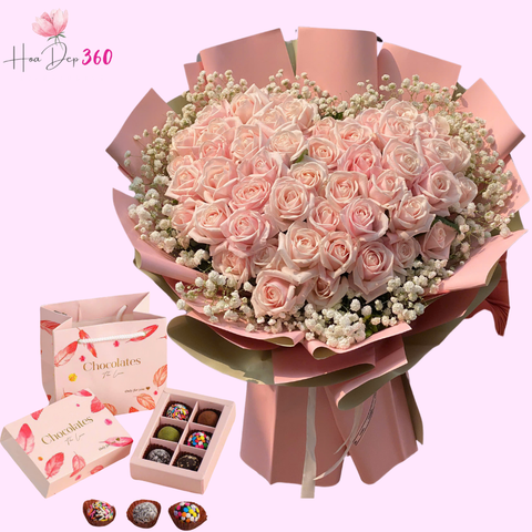 Bó Hoa Hồng Dạ Khúc Tình Nồng