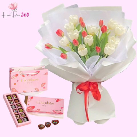 Bó Hoa Tulip Bên Nhau Trọn Kiếp