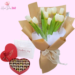 Bó Hoa Tulip Tình Yêu Ngọt Dịu
