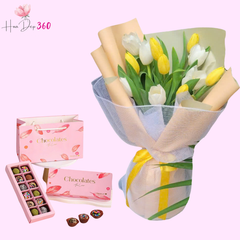 Bó Hoa Tulip Gửi Trọn Vị Yêu