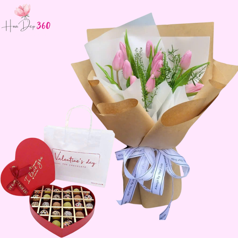Bó Hoa Tulip Đắm Say Trong Từng Nhịp