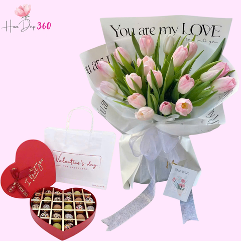 Bó Hoa Tulip Tình Yêu Vĩnh Cửu