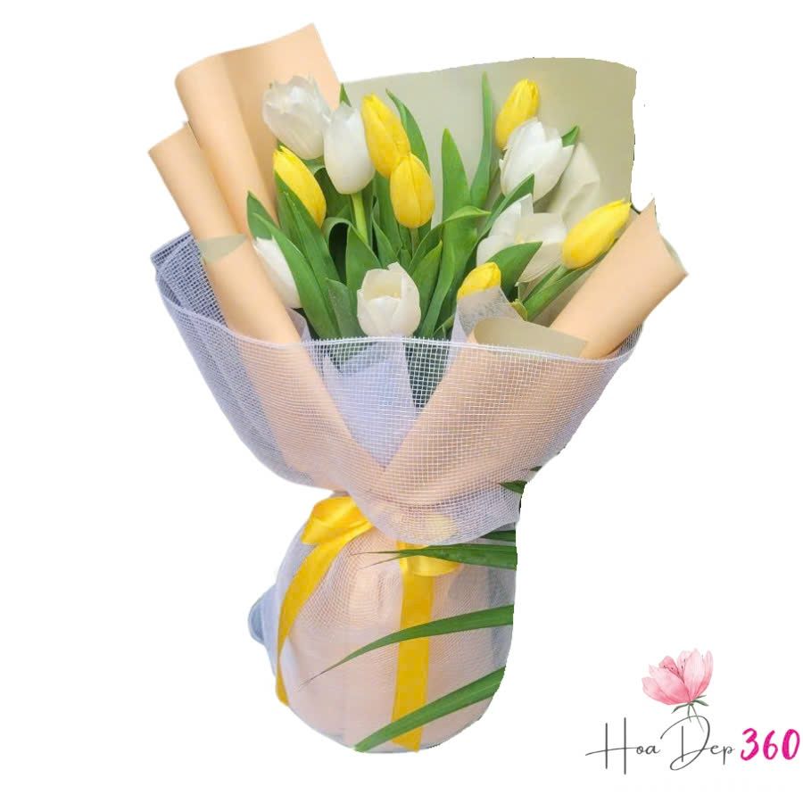 Bó Hoa Hòa Quyện Sắc Xuân