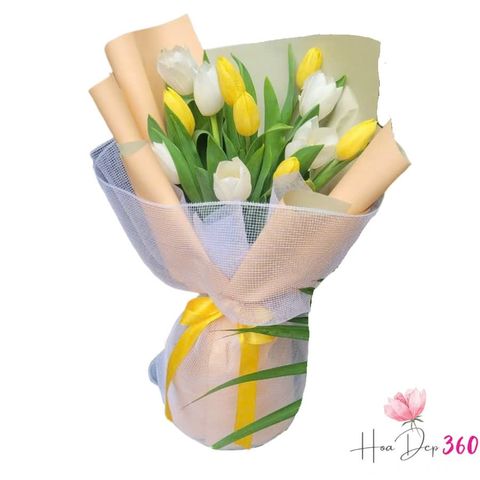 Bó Hoa Hòa Quyện Sắc Xuân