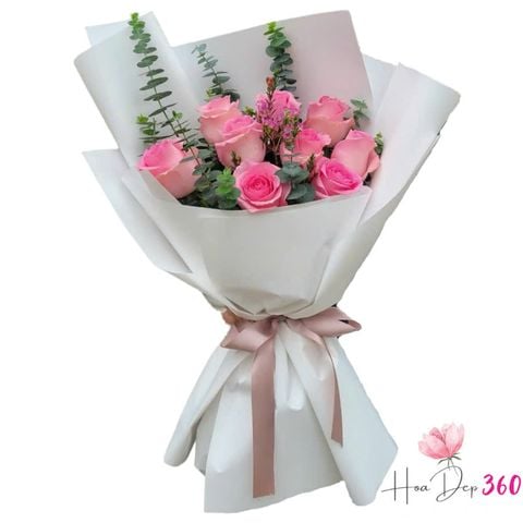 Bó Hoa Sinh Nhật Hồng Sen