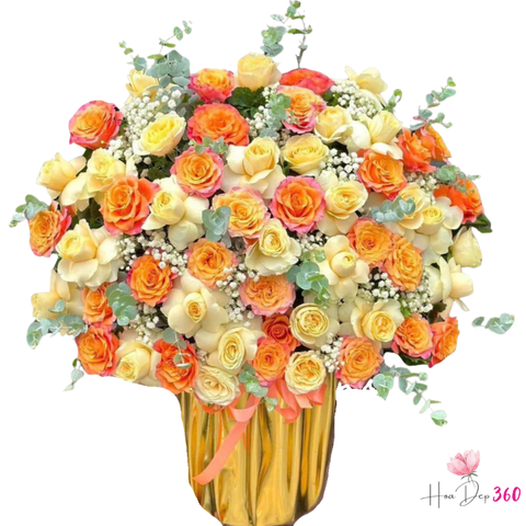 Giỏ Hoa Vạn Sự Như Ý