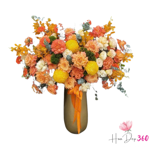 Bình Hoa Sinh Nhật Rực Rỡ