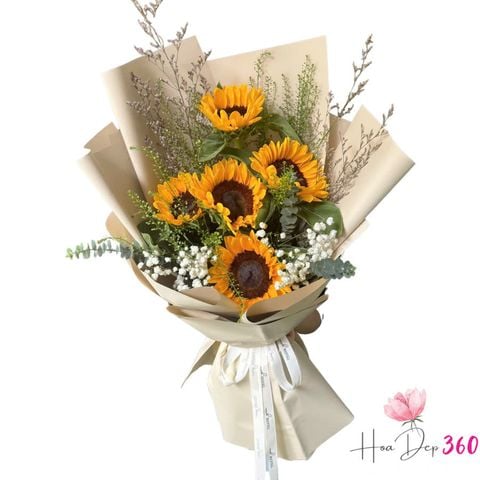 Bó Hoa Hướng Dương Bình Yên