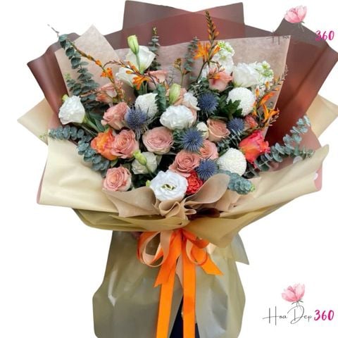 Bó Hoa Sinh Nhật Sắc Thu Tinh Tế