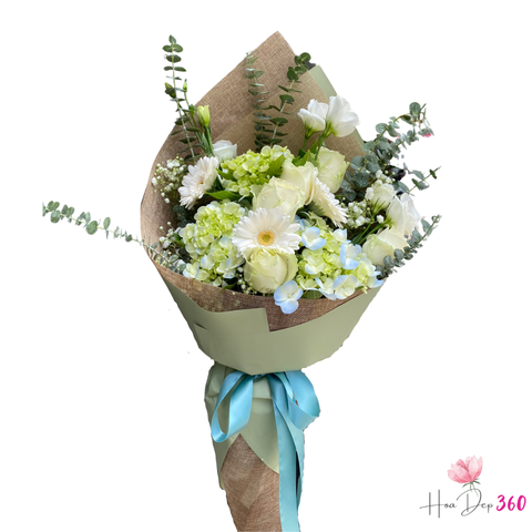 Bó Hoa Cẩm Tú Cầu Và Em