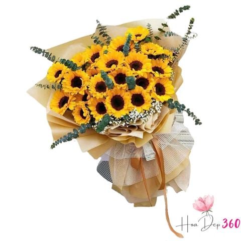 Bó Hoa Hướng Dương Sức Sống Mạnh Mẽ