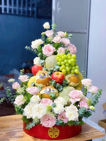 Giỏ Hoa Quả Ngày Cưới