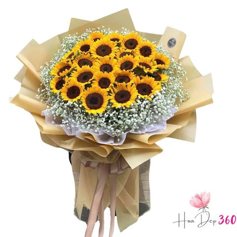 Bó Hoa Hướng Dương Đẹp