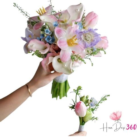 Bó Hoa Cưới Thanh Tao