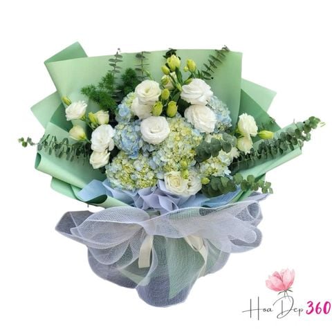 Bó Hoa Cẩm Tú Cầu Vui Vẻ
