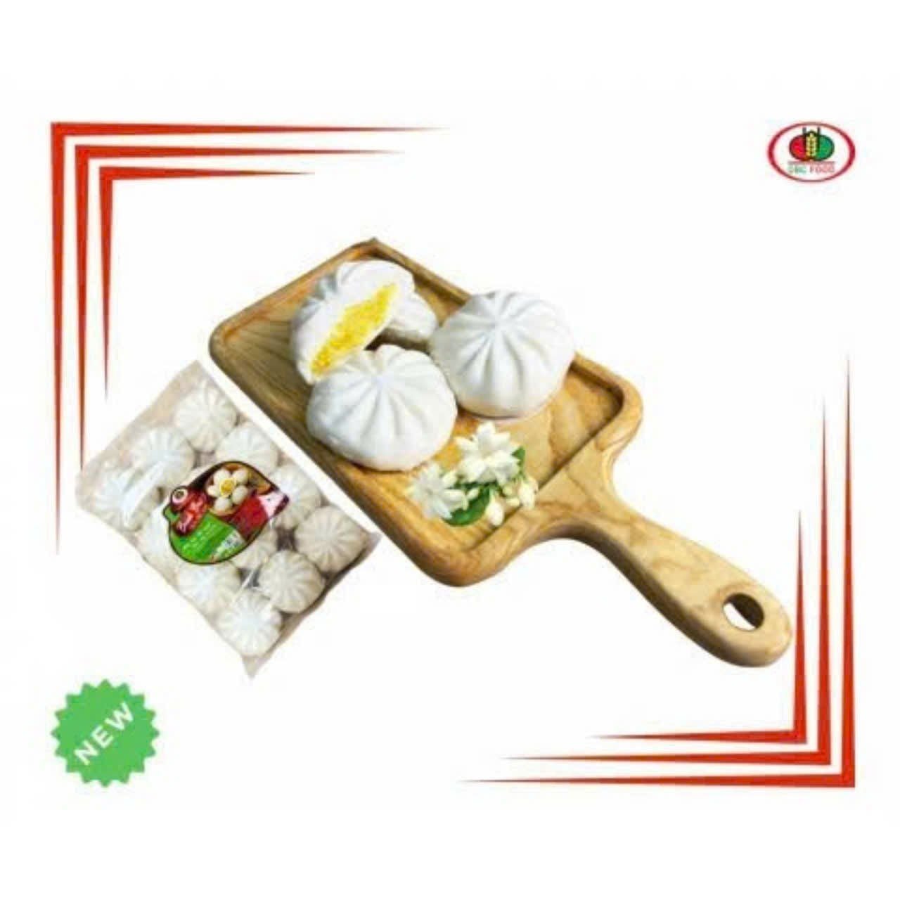  Bánh bao nhân đậu xanh 480gr/gói(40gr/cái) 