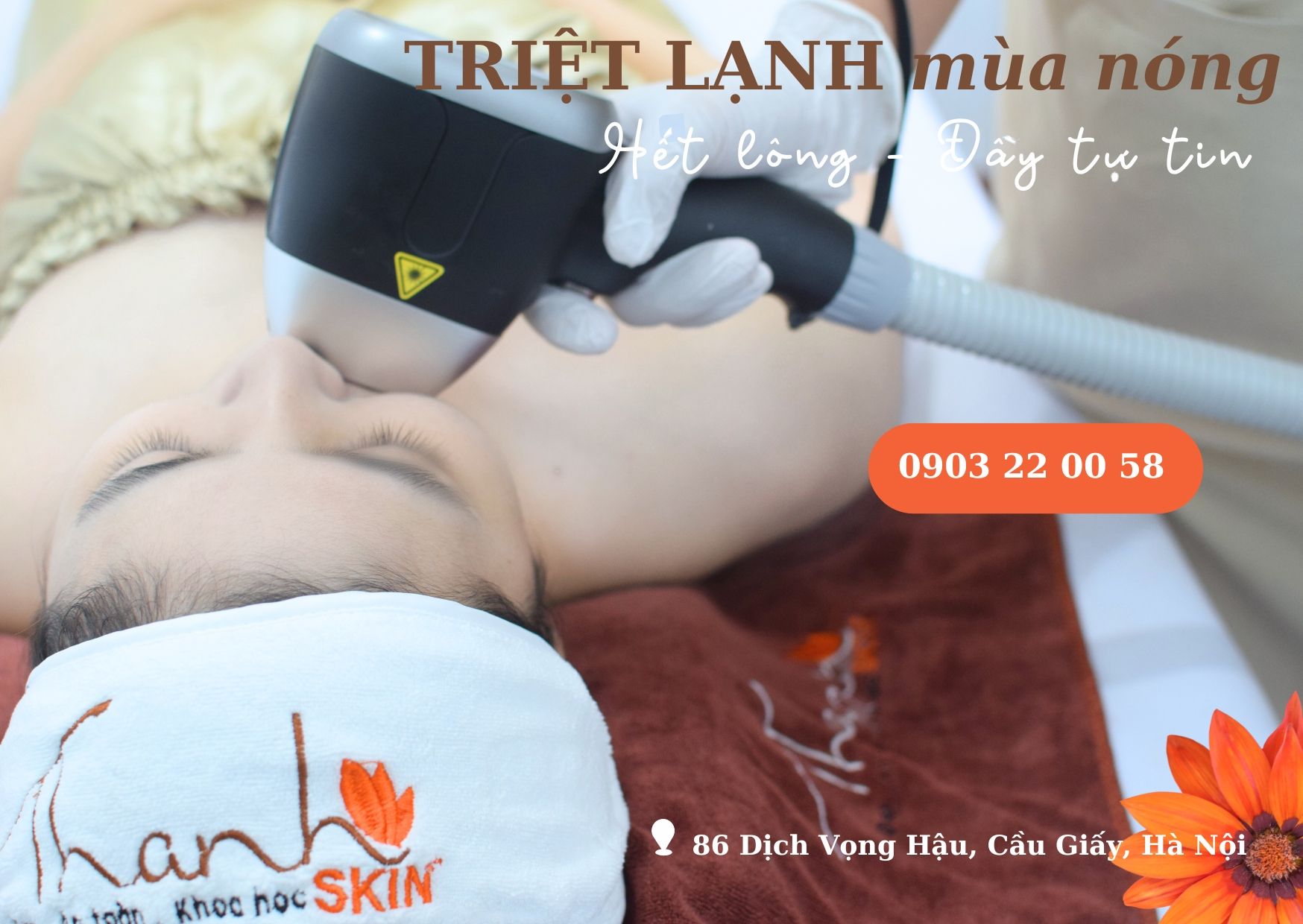  Liệu Trình Triệt Lông Lạnh 