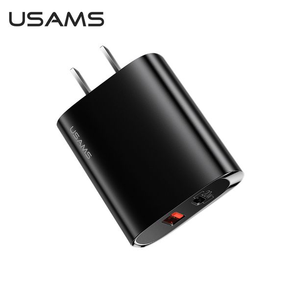 Củ Sạc Nhanh C+A USAMS CC120 T35 20W (QC3.0+PD3.0)