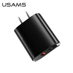 Củ Sạc Nhanh C+A USAMS CC120 T35 20W (QC3.0+PD3.0)