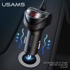 Tẩu Sạc Xe Hơi USAMS CC119 C22 Dual USB 3.4A Car Charger (With Cable 3 IN 1)