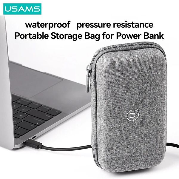 Túi đựng phụ kiện đa năng USAMS ZB263 Portable Storage Bag for Power Bank
